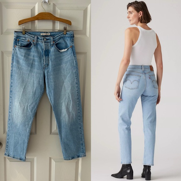 Levi’s Premium Wedgie Straight Jeans Size 30 - Picture 1 of 12